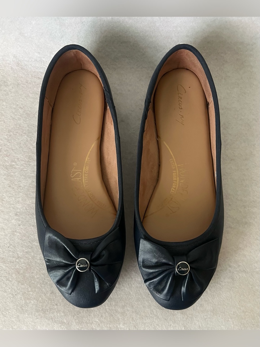 Circus NY Women’s Navy Bow Ballet Flats
